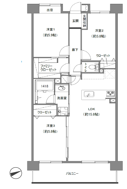 物件のメイン画像