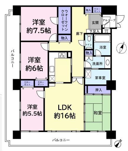 物件のメイン画像