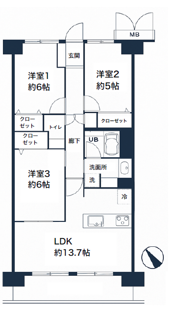 物件のメイン画像