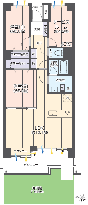 物件のメイン画像